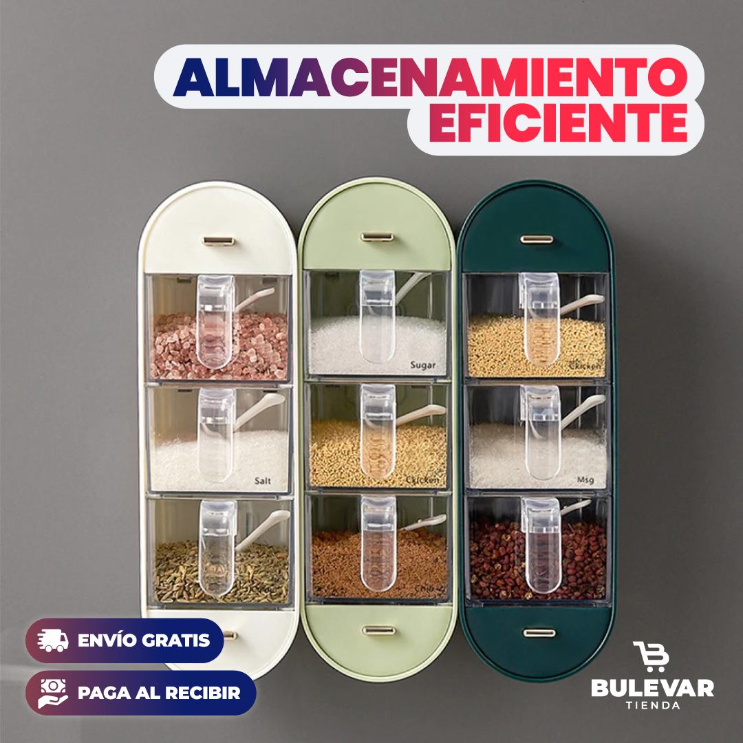 ESTANTE DE CONDIMENTOS DE PARED