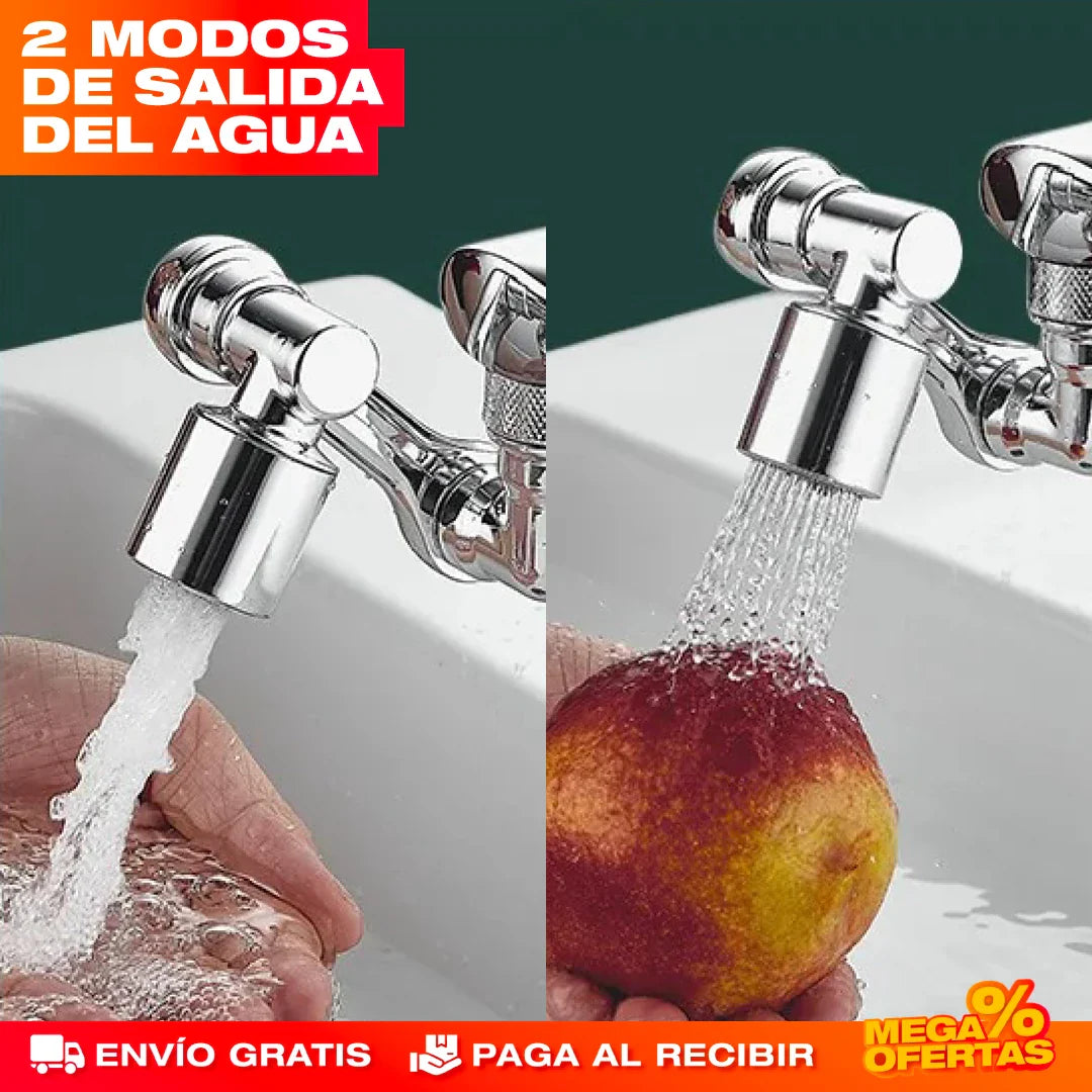 GRIFO UNIVERSAL CON EXTENSIÓN GIRATORIO