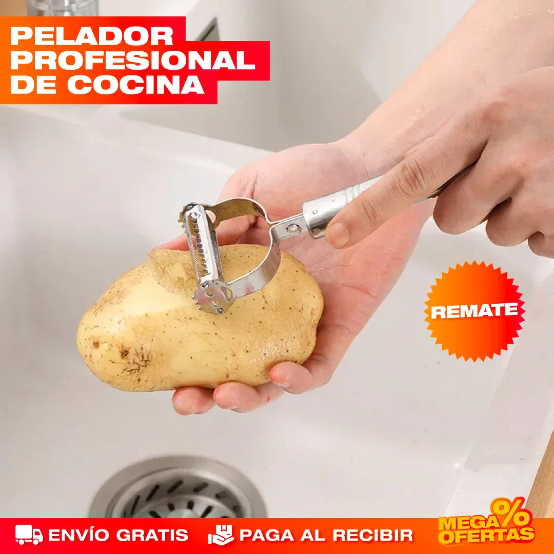 RALLADOR Y PELADOR DE VERDURAS MULTIFUNCIÓN