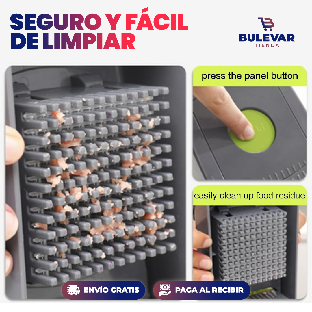 PICADORA DE VERDURAS MULTIFUNCIONAL 7 EN 1
