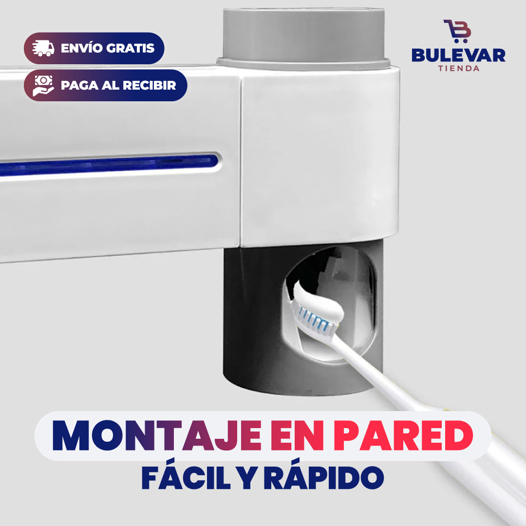 PORTA CEPILLO DE DIENTES ESTERILIZADOR UV