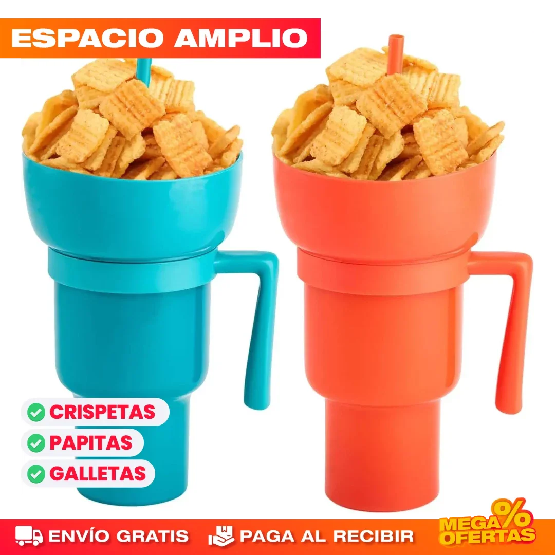 PROMO 2X1 TAZÓN PARA SNACKS Y BEBIDA CINE EN CASA