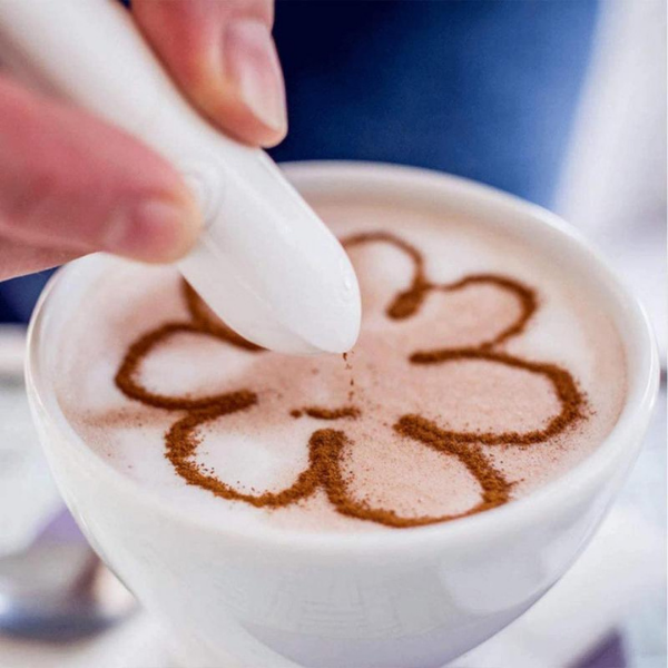 BOLÍGRAFO DECORADO DE CAFÉ