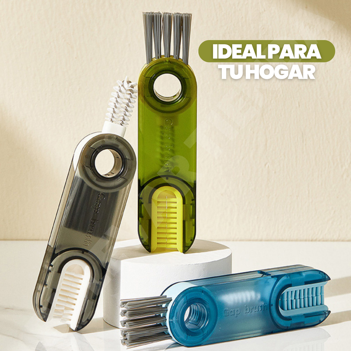 PROMO 2x1 CEPILLO DE LIMPIEZA MULTIFUNCIONAL 3 EN 1