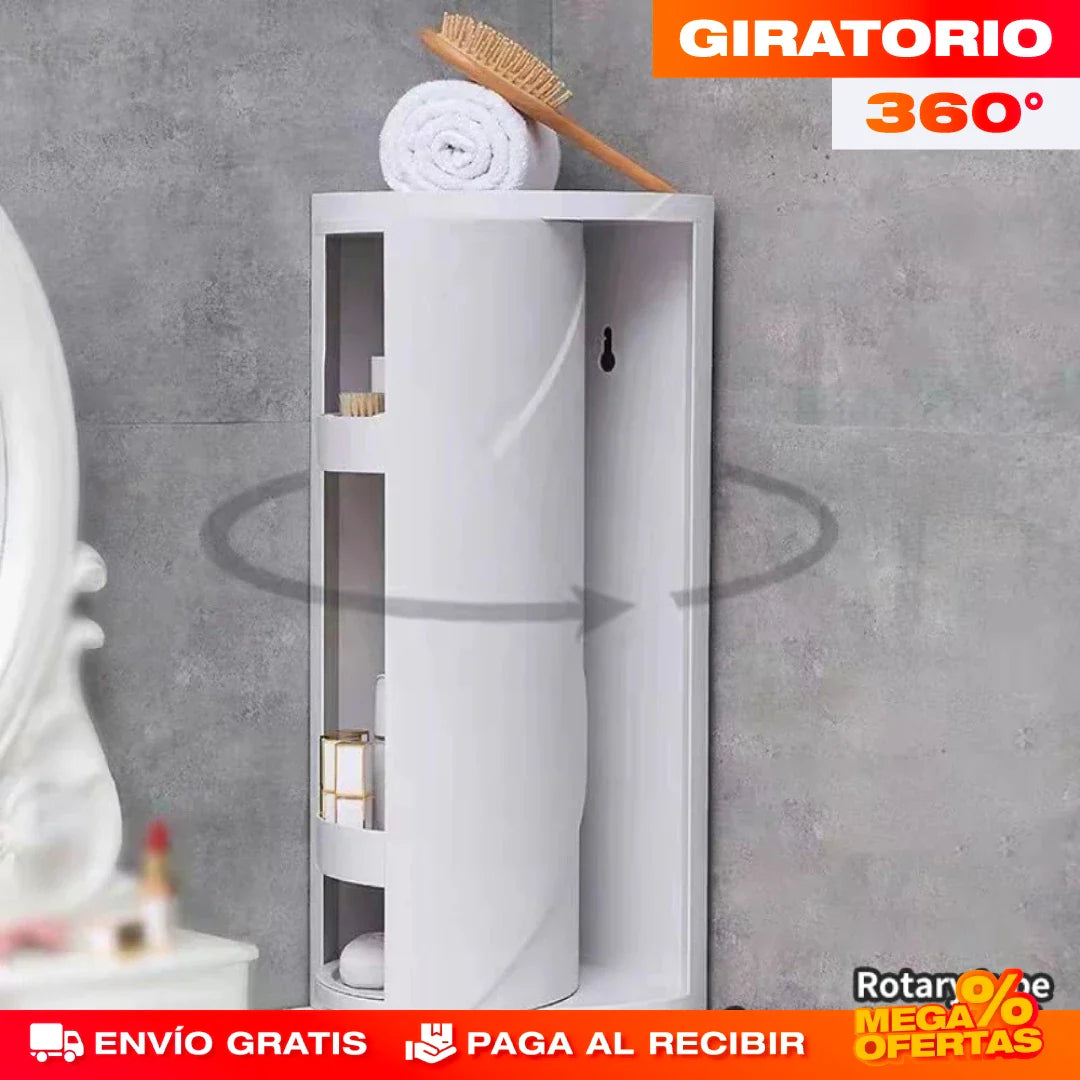 ESQUINERO ORGANIZADOR GIRATORIO 360°