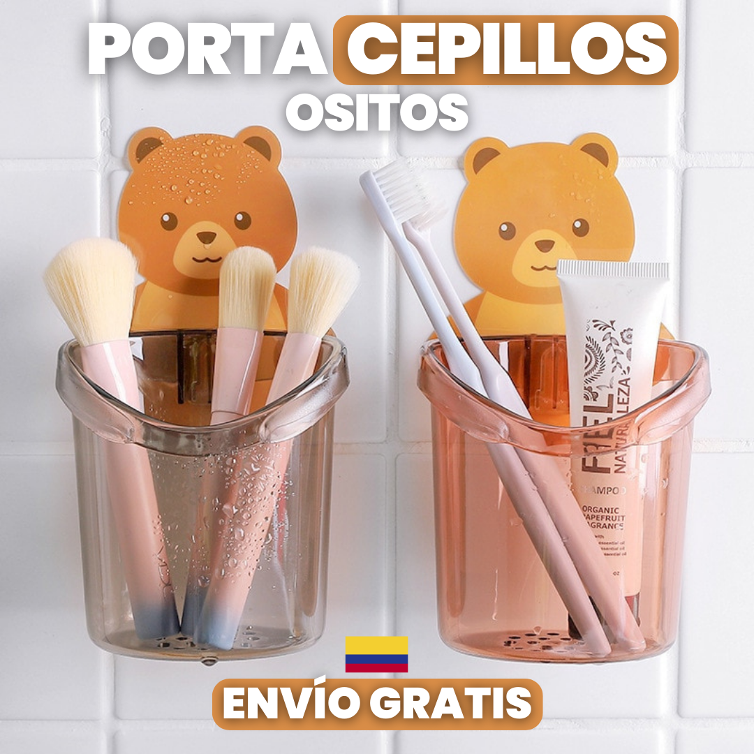 PROMO 2X1 SET PORTACEPILLOS OSITO 🧸