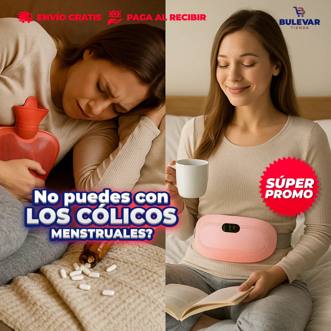 CicloZen™ - CINTURÓN MASAJEADOR TÉRMICO PARA CÓLICOS