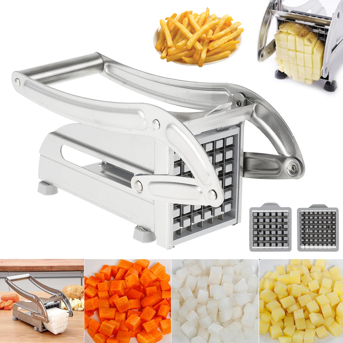 CORTADOR DE PAPAS Y VERDURAS 🥕🍟