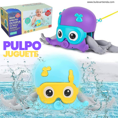 PULPO JUGUETE DUCHA/TIERRA