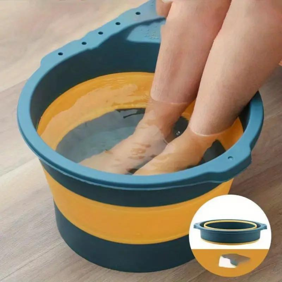 CUBETA MASAJEADOR DE PIES PLEGABLE