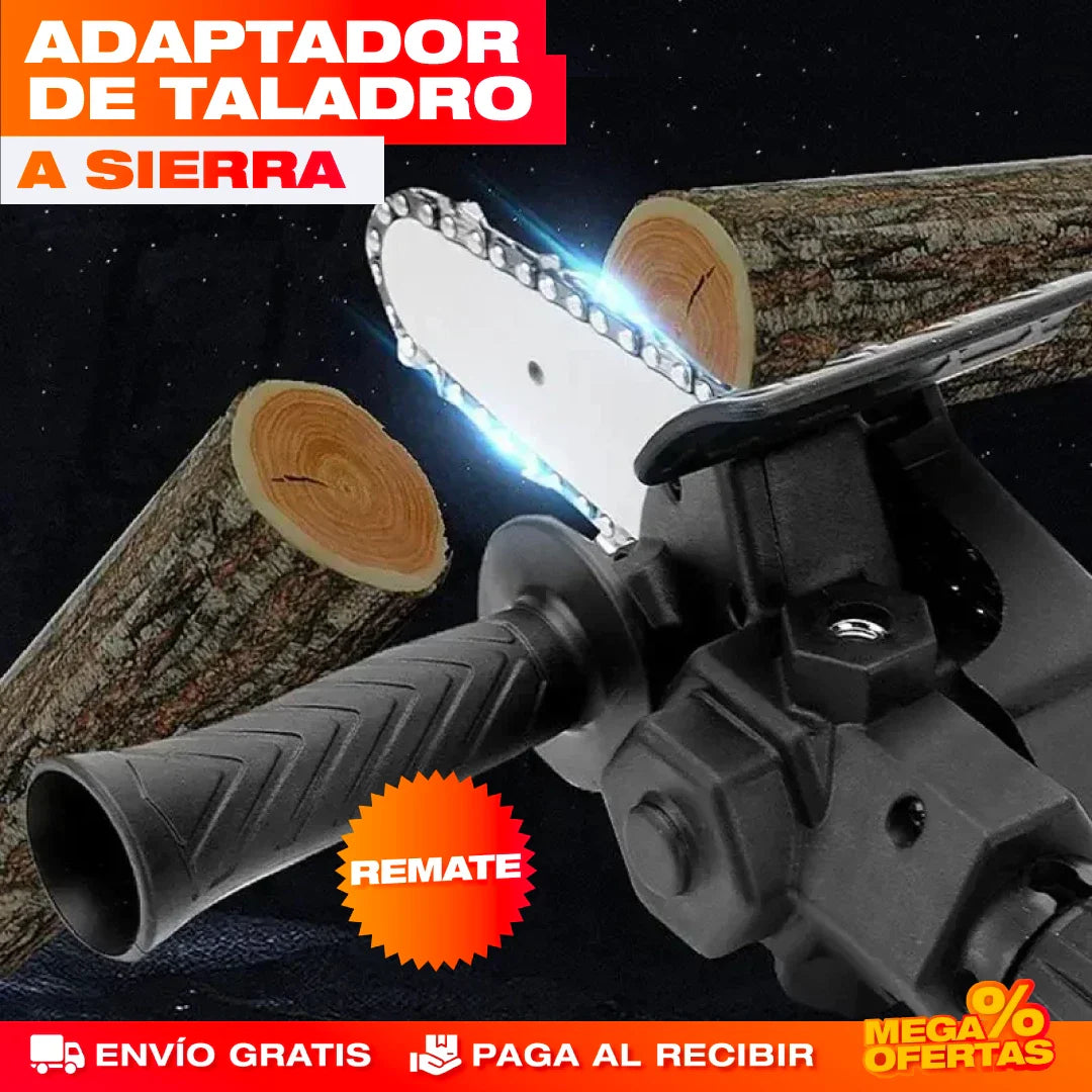 ADAPTADOR CONVERTIDOR DE TALADRO A SIERRA