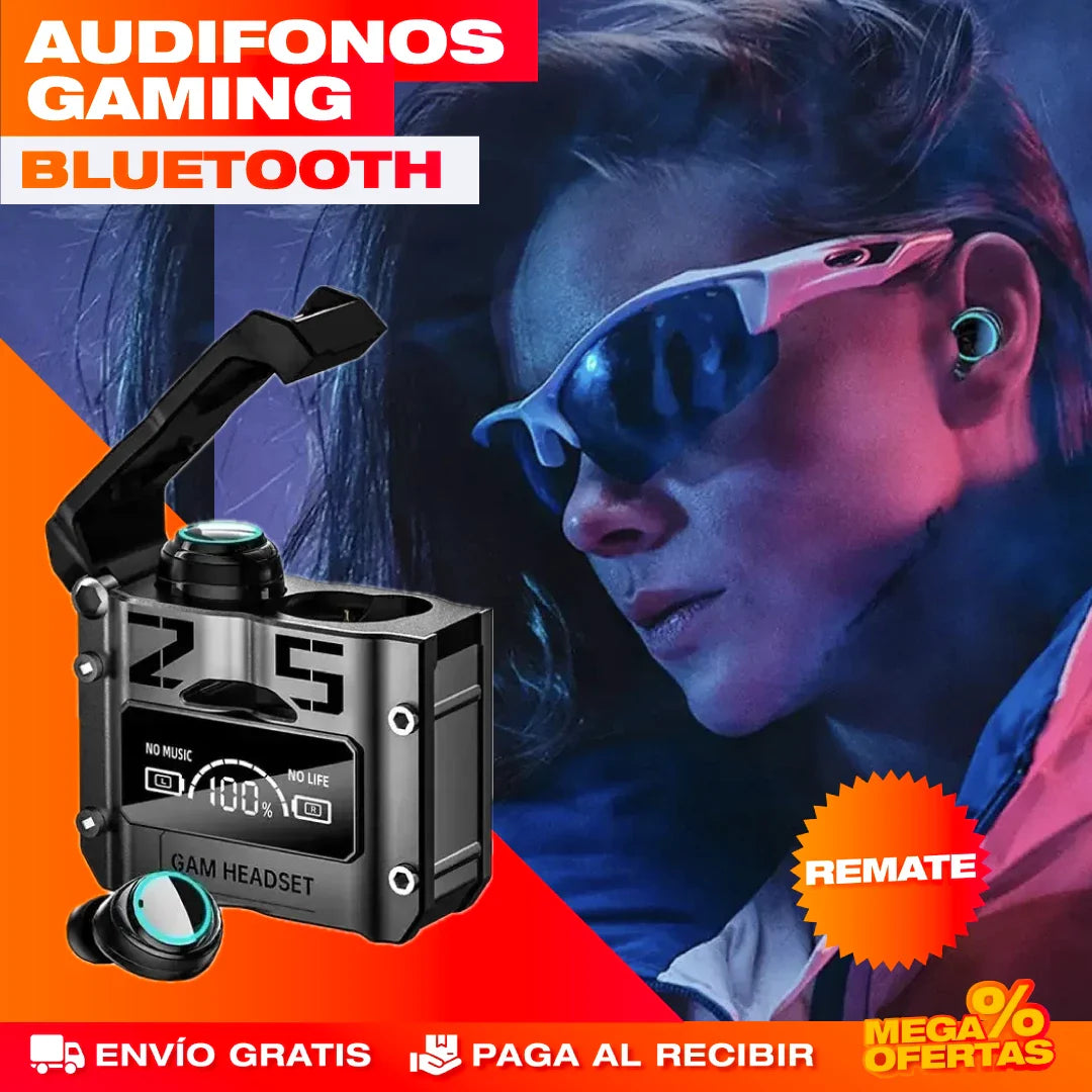 AUDIFONOS GAMING BLUETOOTH 5.3