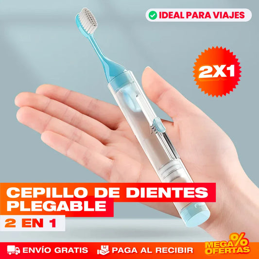 PROMO 2X1 CEPILLO DE DIENTES PARA VIAJEROS