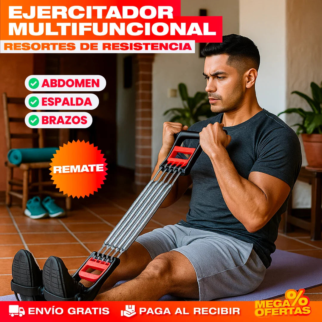 EJERCITADOR RESORTES DE RESISTENCIA MULTIFUNCIONAL