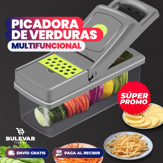 PICADORA DE VERDURAS MULTIFUNCIONAL 7 EN 1
