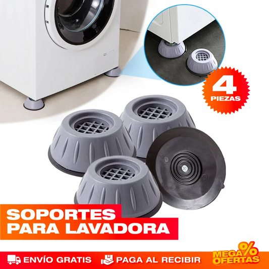 BASES PARA LAVADORA, PROTEGE TU LAVADORA DE DAÑOS