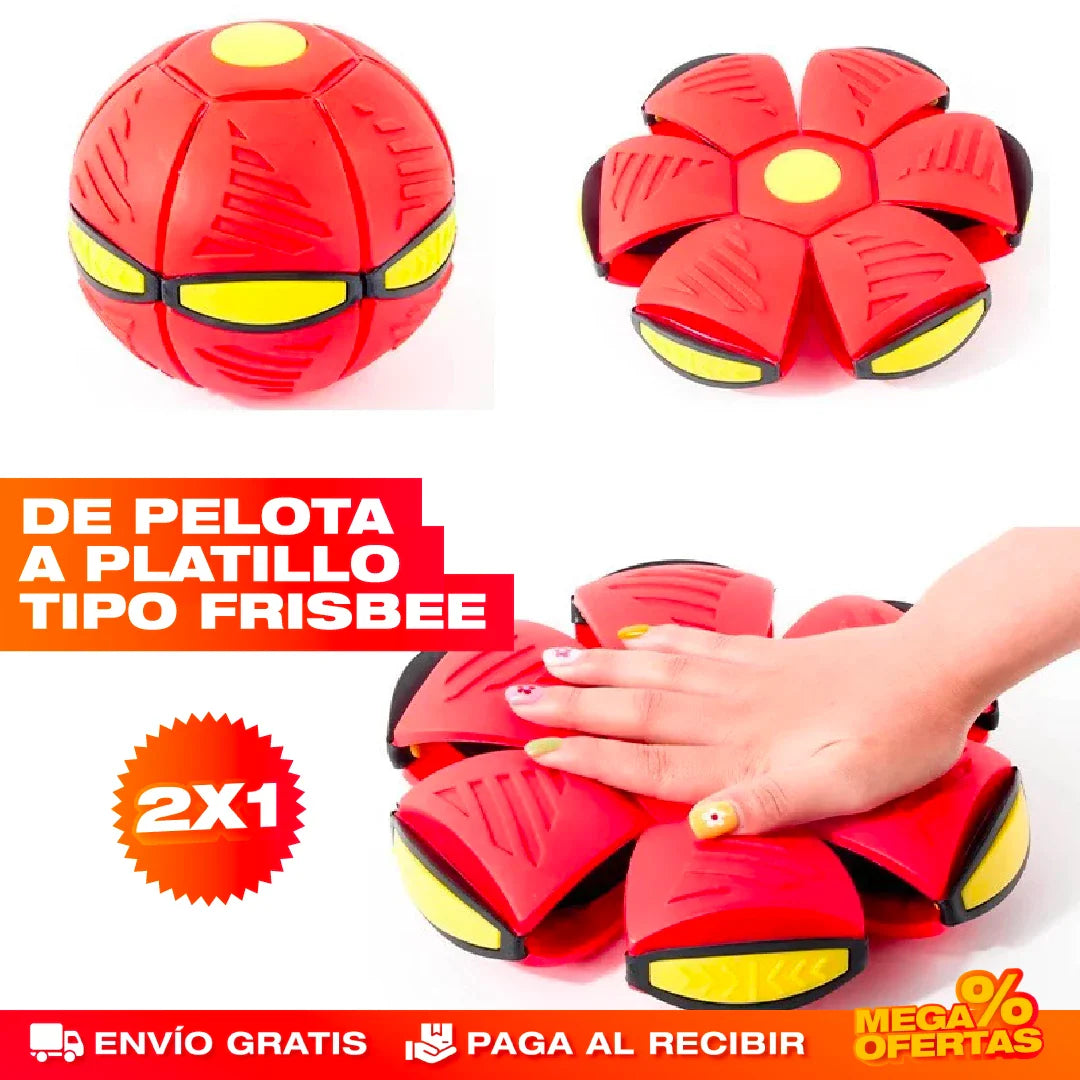 PROMO 2X1 PELOTA PLATILLO VOLADOR MÁGICO