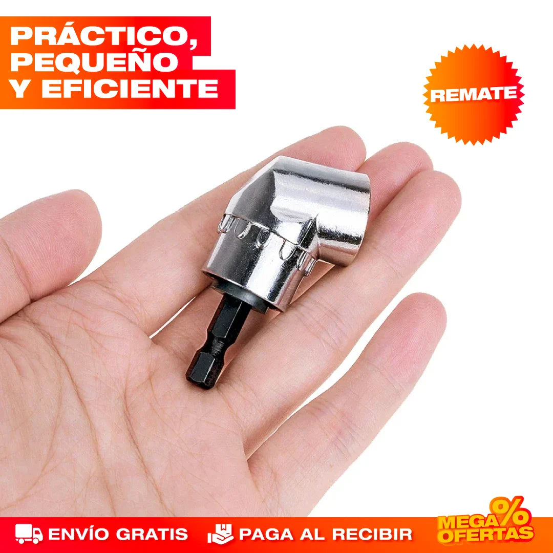 PROMO 3X1 ADAPTADOR DE ÁNGULO RECTO DESTORNILLADOR