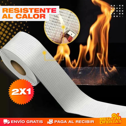 2x1 CINTA IMPERMEABLE REPARA FUGAS (DE 30 METROS CADA UNA)