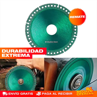PROMO 2X1 DISCO DE CORTE DE DIAMANTE INDESTRUCTIBLE