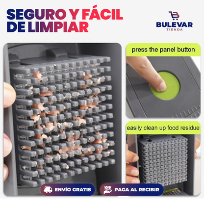PICADORA DE VERDURAS MULTIFUNCIONAL 7 EN 1