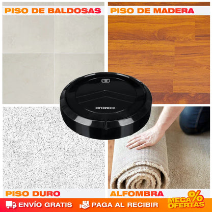 ROBOT ASPIRADORA INTELIGENTE (RECARGABLE USB)