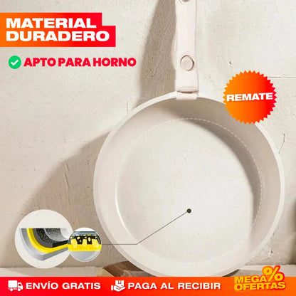 SET DE OLLAS DE CERÁMICA PREMIUM - 17 PIEZAS