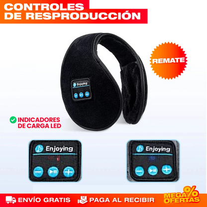 DIADEMA AUDÍFONOS BLUETOOTH PARA EL FRÍO