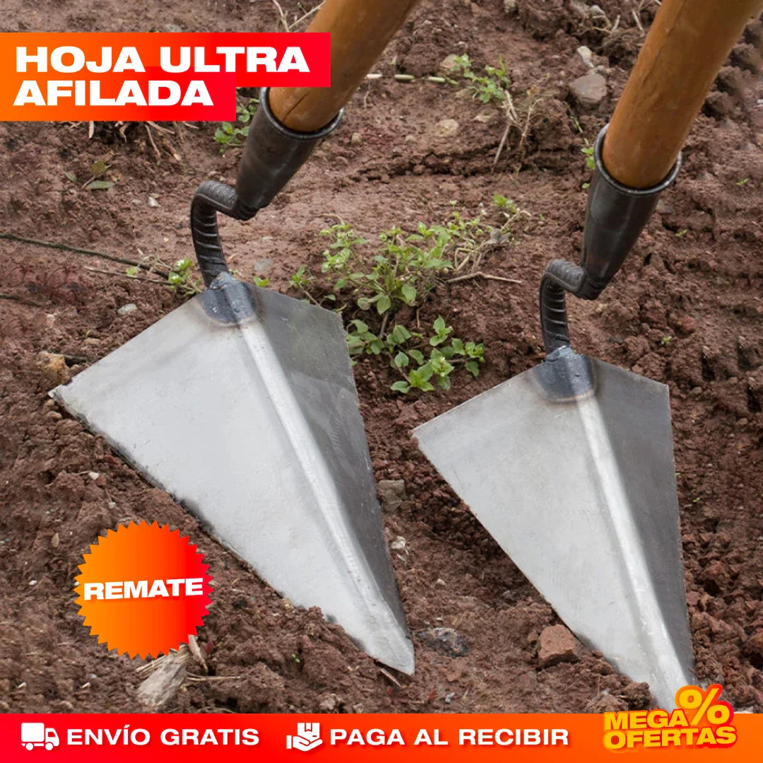 AZADA TRIANGULAR DE JARDINERÍA