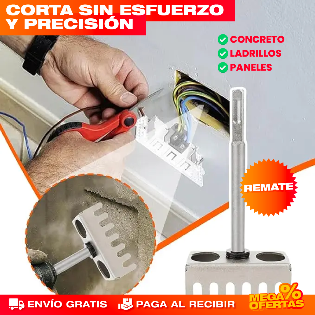 PROMO 2X1 BROCA HARD HOLE PARA CORTES CUADRADOS