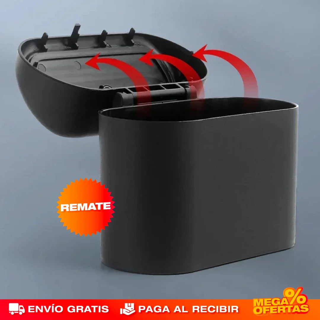 PROMO X2 CUBO DE BASURA PARA CARRO
