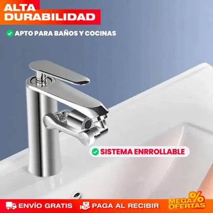 GRIFO UNIVERSAL CON EXTENSIÓN GIRATORIO