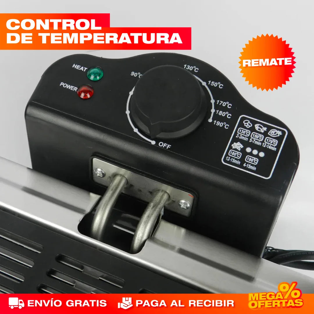 FREIDORA ELÉCTRICA 5 LITROS SOKANY