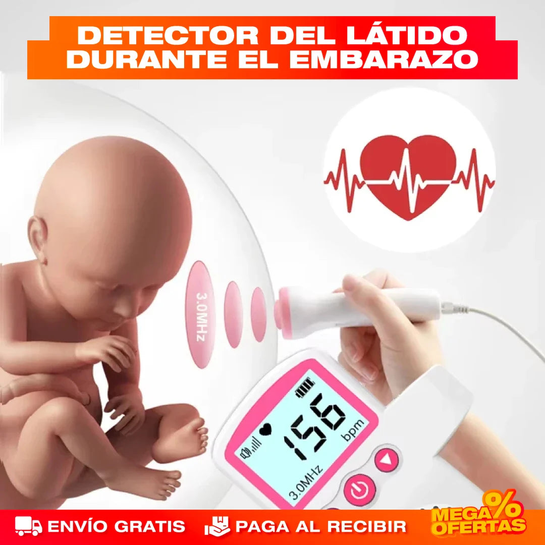 MONITOR DE RITMO CARDIACO FETAL DOPPLER