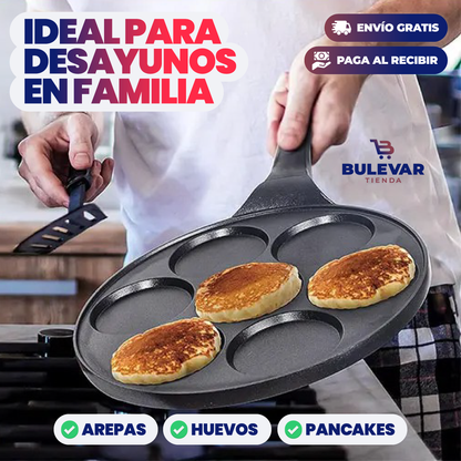 SARTÉN ANTIADHERENTE 7 MOLDES EN 1