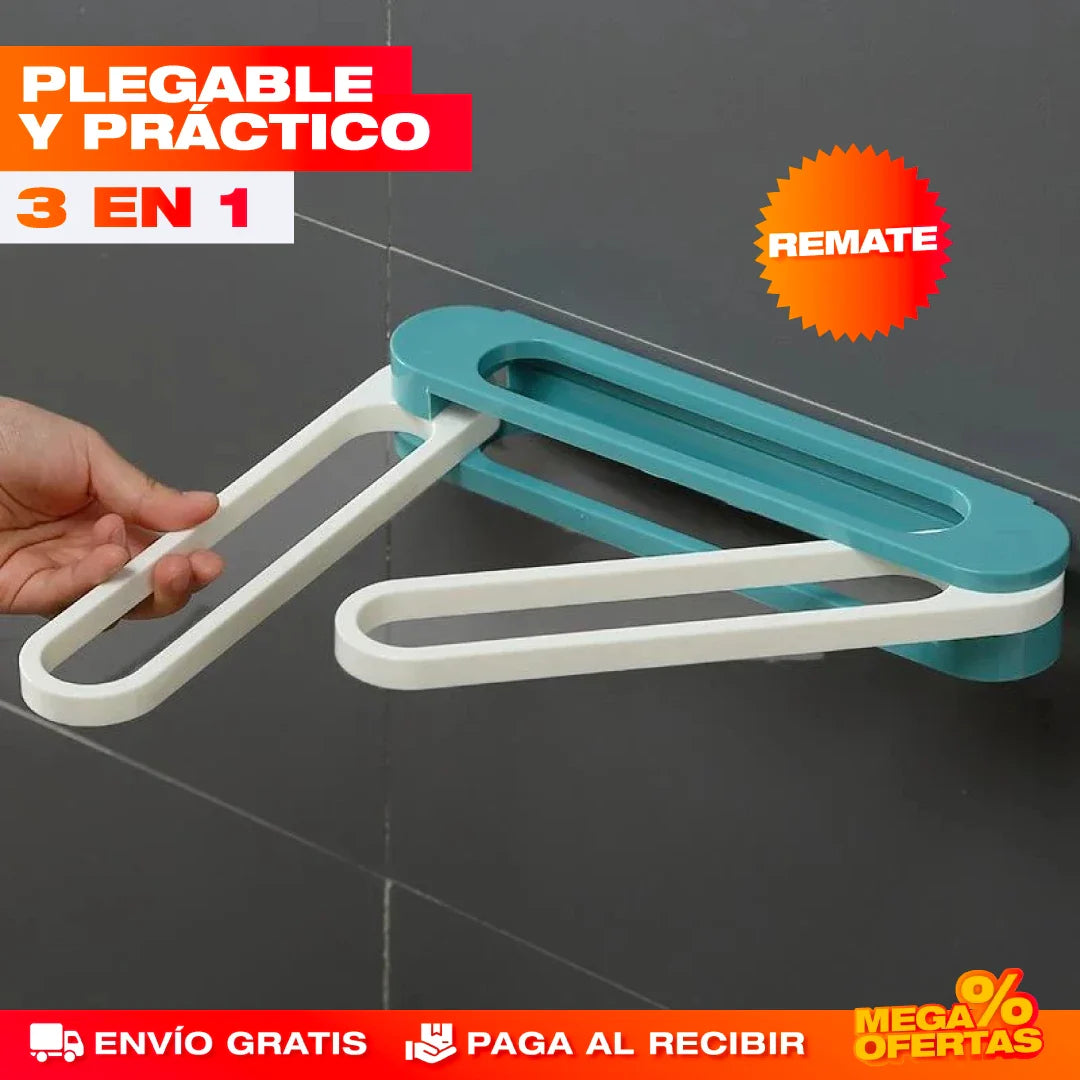 PROMO 2X1 SOPORTE PLEGABLE DE CHANCLAS 3 EN 1