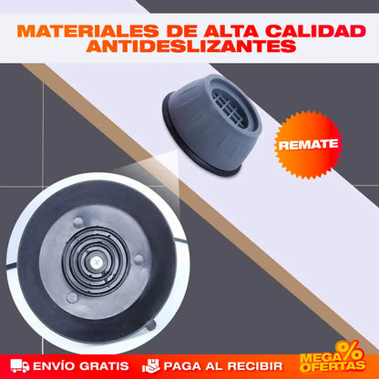 BASES PARA LAVADORA, PROTEGE TU LAVADORA DE DAÑOS