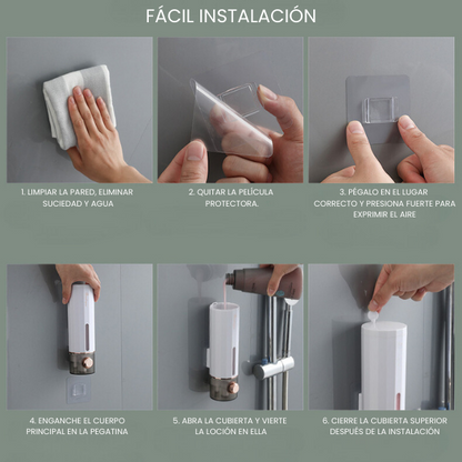 DISPENSADOR DE JABÓN LÍQUIDO