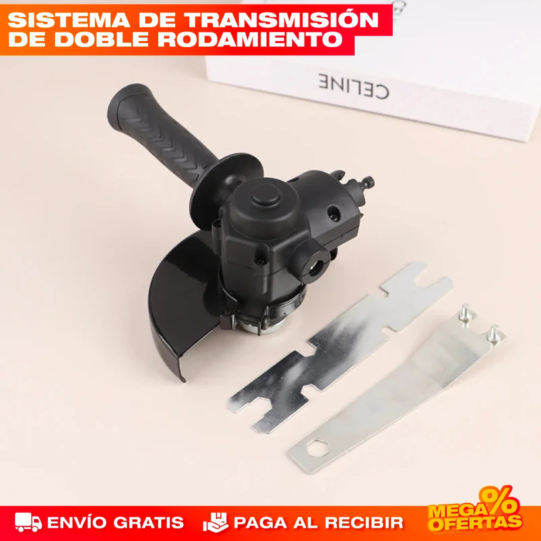 ADAPTADOR CONVERTIDOR DE TALADRO A PULIDORA