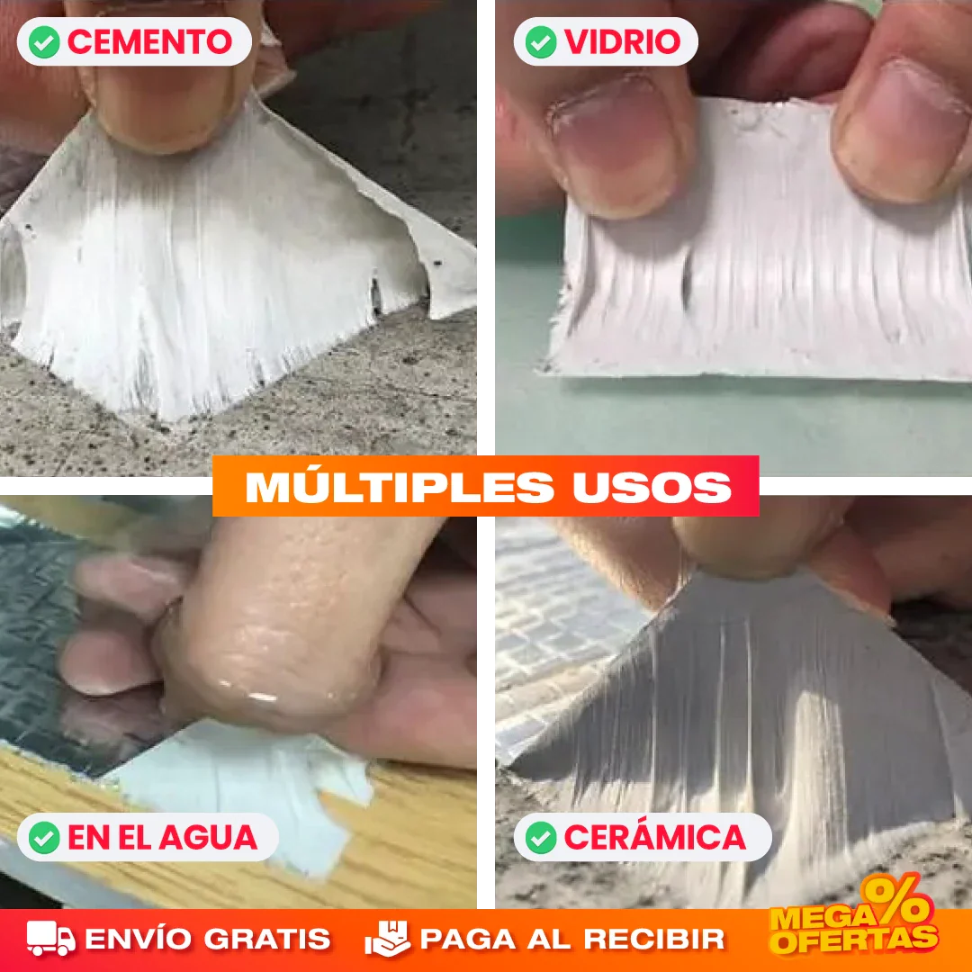 30 METROS CINTA IMPERMEABLE REPARA FUGAS