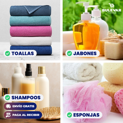 ESQUINERO DE BAÑO + SOPORTES