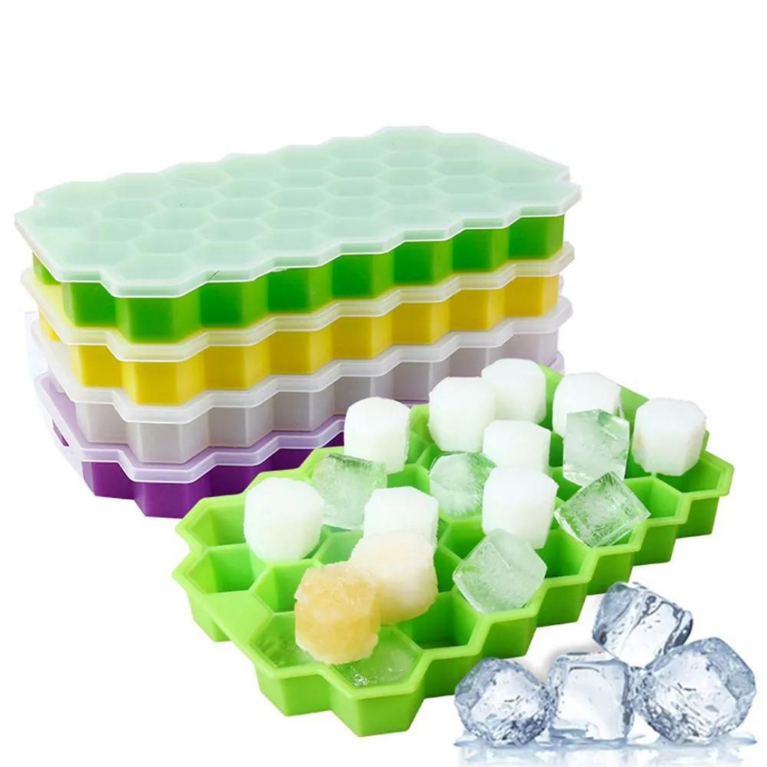 SET X2 MOLDES DE SILICONA PARA HIELO