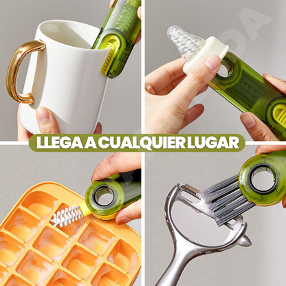 PROMO 2x1 CEPILLO DE LIMPIEZA MULTIFUNCIONAL 3 EN 1