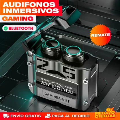 AUDIFONOS GAMING BLUETOOTH 5.3