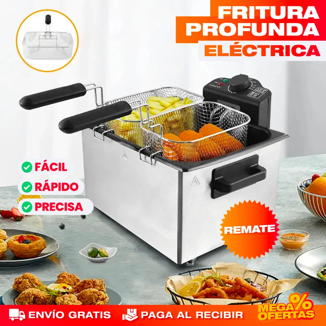 FREIDORA ELÉCTRICA 5 LITROS SOKANY