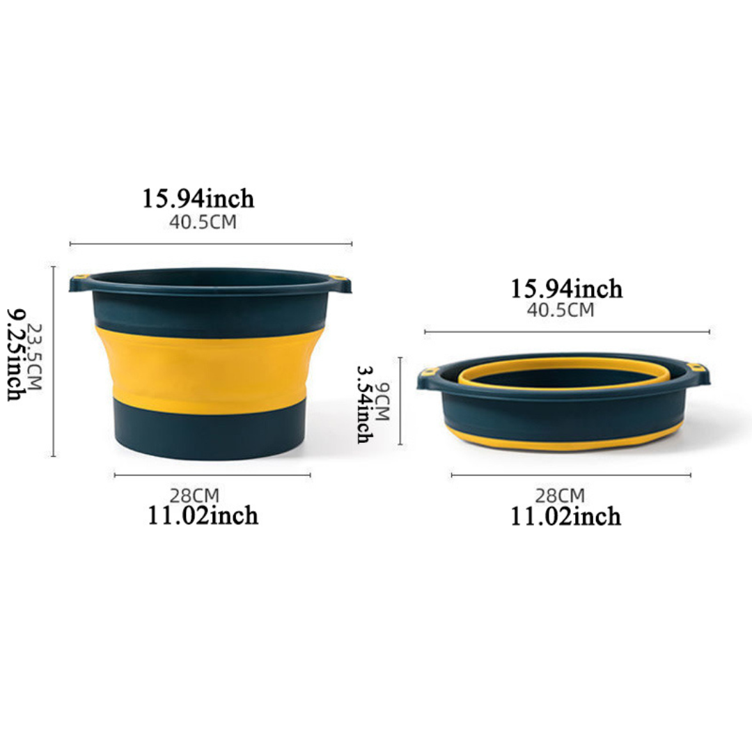 CUBETA MASAJEADOR DE PIES PLEGABLE