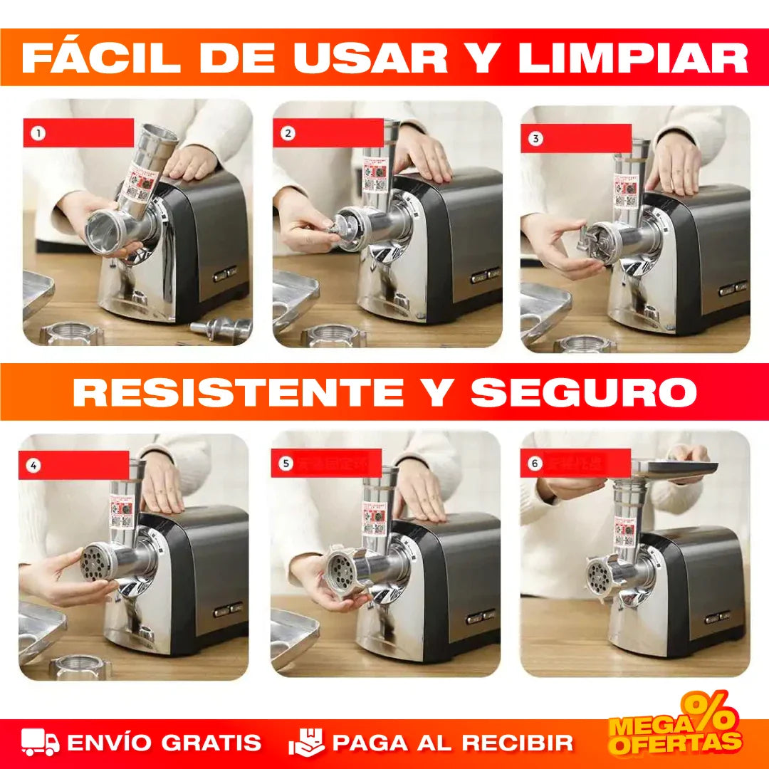 MOLINO DE CARNE ELÉCTRICO SOKANY