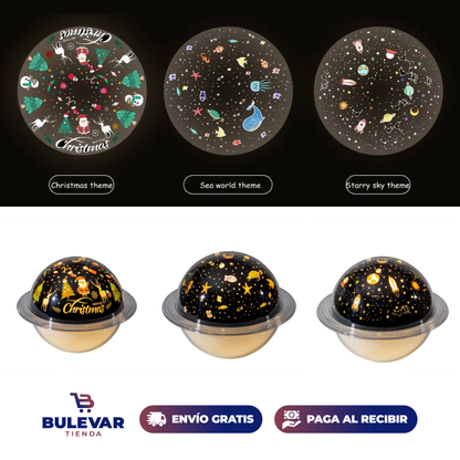 LÁMPARA LUNA 3D CON HUMIDIFICADOR