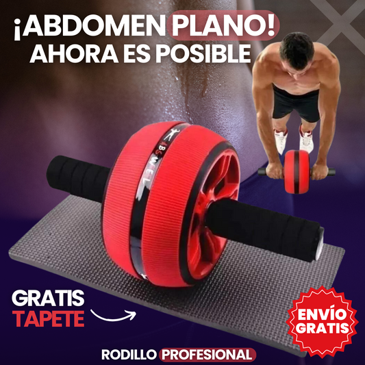 RUEDA ABDOMINAL + OBSEQUIO TAPETE