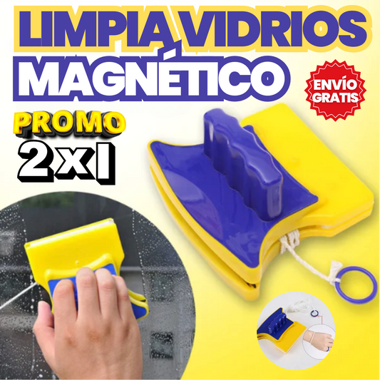PROMO 2X1🔥 LIMPIA VIDRIOS MAGNÉTICO